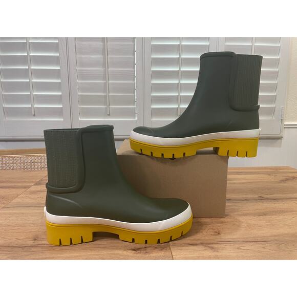 Tory Burch Olive and Mustard Winter Boots - Picture 8 of 12